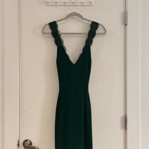 Sezane Ombeline Dress, Green, US 4 (FR Size 36)